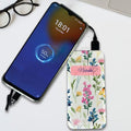 Personalized Powerbank 10000mAh-Flower Pattern