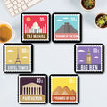World Map Travel Theme Travel the world coaster