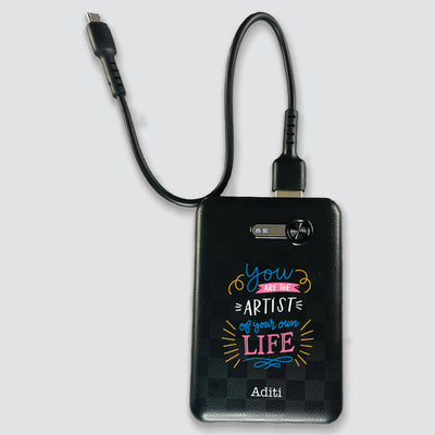 Personalized Artist Life Power Bank