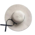 Wide Brim Beach Hat -Your Name