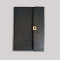 Premium Button Closure Diary - Monogram
