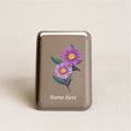 Magnetic Leatherite Phone Wallet - Birth Flowers