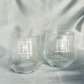 Whiskey Glass - Initial Set of 2