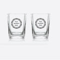 Shot Glass - Monogram Set of 2