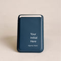 Magnetic Leatherite Phone Wallet - Initial and Name