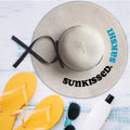 Wide Brim Beach Hat Sunkissed Name