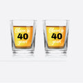 Shot Glass - Cheers to Years Set of 2
