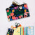 Personalized Flower Pattern Pencil Pouch