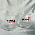 Whiskey Glass - Together Forever Set of 2