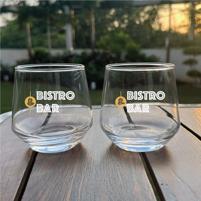 Whiskey Glass - Your Logo Set of 2