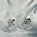 Whiskey Glass -  For Couple Set of 2