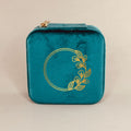 Personalized Velvet Jewellery Box - Leaf Frame