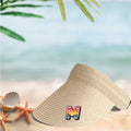Beach Visor Hat Single Initial