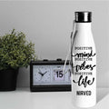 Stainless Steel Water Bottle- Positive Vibes