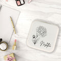 Personalized Jewellery Box Birth Flower