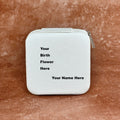 Personalized Jewellery Box -Color Birth Flower