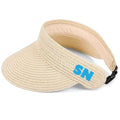 Beach Visor Hat Your Initial