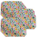 Placemats, Coaster and Trivet Set - Colurful Matisse Pattern