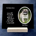 Pet Memory Photo Frame-Dog