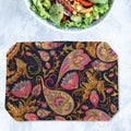 Placemats, Coaster and Trivet Set - Paisley Pattern