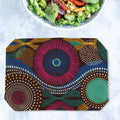 Placemats, Coaster and Trivet Set - Tribal Pattern
