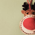 Rudolf The Reindeer Tree Ornaments - Set of 2