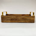 Wooden Serving Tray-Gold Series
