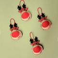 Rudolf The Reindeer Tree Ornaments - Set of 2