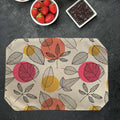Placemats, Coaster and Trivet Set - Leaf Pattern