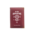 Adventure begins - Customized passport cover