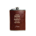 Hip Flask - Never Drink