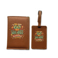 Passport Cover - Luggage Tag - Never Know Gift Set