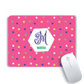 Artistic Initial and Name Mouse Pad