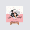 Love Story Mini Photo Canvas