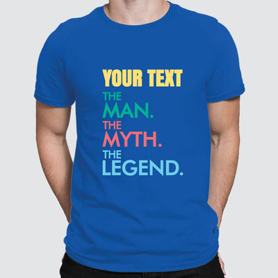 Grandpa The Legend Men T-shirts
