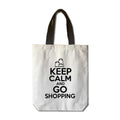 "Keep Calm" Canvas Tote Bag | Stress Relief Motivational Quote