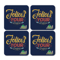 Follow Your Dreams Coaster - Set of 4