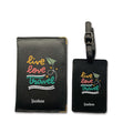 Passport Cover - Luggage Tag - Live Love Gift Set