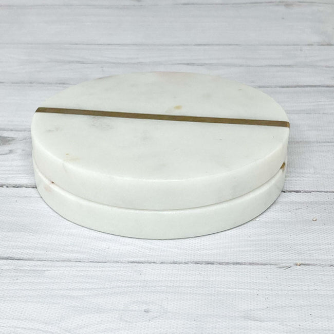 Round Marble Coasters