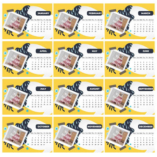 Desk Calendar-2026 With Pet Photo