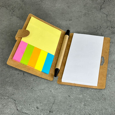 Pocket Sticky Note Pad -  Your Logo & Name
