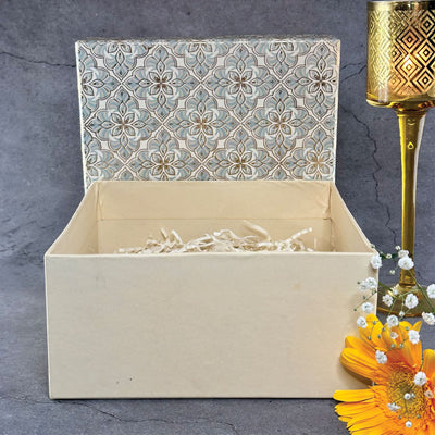 Decorative Foil Hamper Box