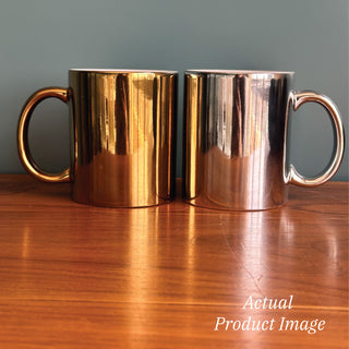Metallic Color Couple Mugs - Love Magnet
