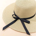 Wide Brim Beach Hat Your Initial