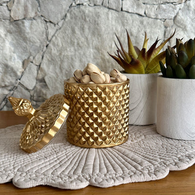 Crystal Jar With lid