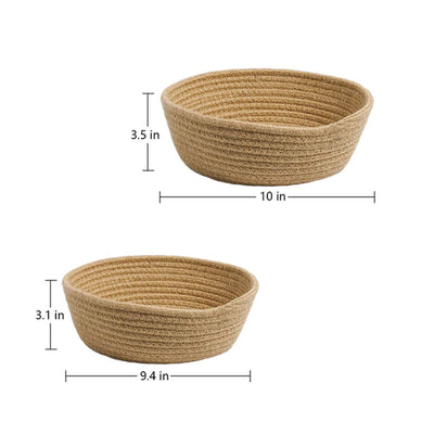 Jute Basket Set of 2