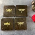 Dragonfly Marble Coasters