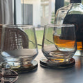 Whiskey Glass - Name & Monogram Set of 2