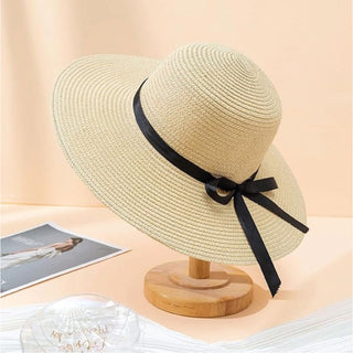 Wide Brim Beach Hat Your Initial