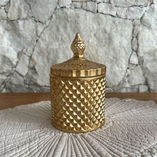 Crystal Jar With lid